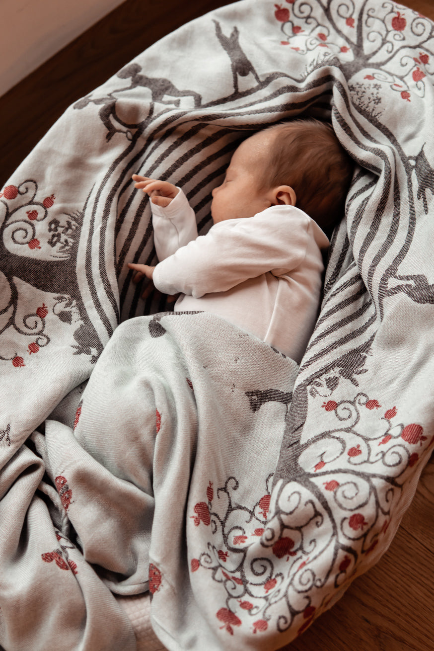 Knuffelige doek van lieveheersbeestjes in Wonderland